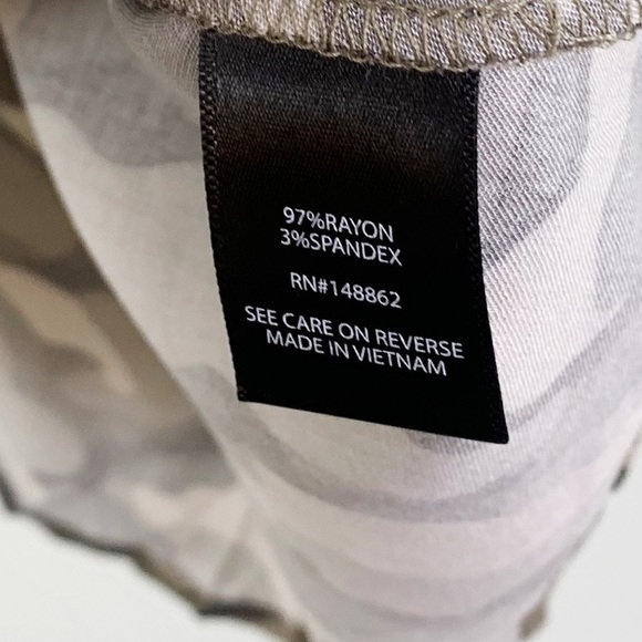 NWT Torrid Plus Size Camo Zip Front Sleeveless Shift Dress - Picture 8 of 8